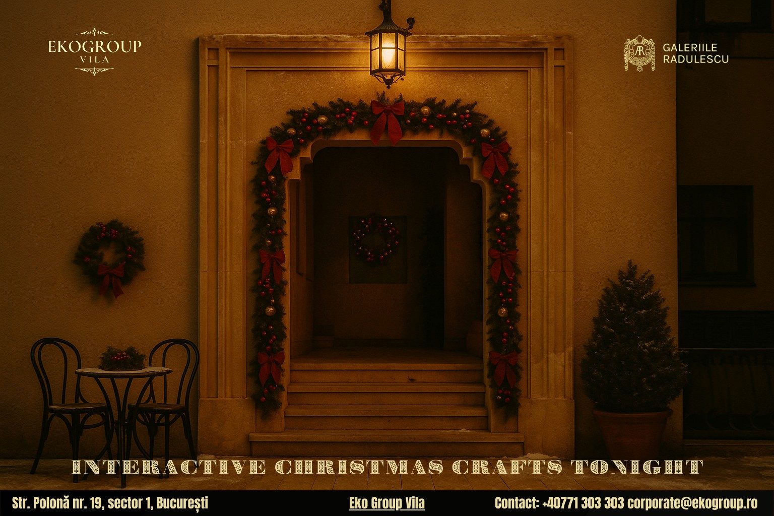 Activități de Crăciun cu parfum interbelic: experiența unică a Crăciunului anilor ’30 la Eko Group Vila